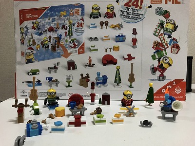 ミニオン クリスマスのカレンダー カウントダウン アドベントカレンダー Cの雑記帳
